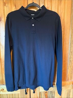 Black Sonoma Men’s Long-Sleeve Polo